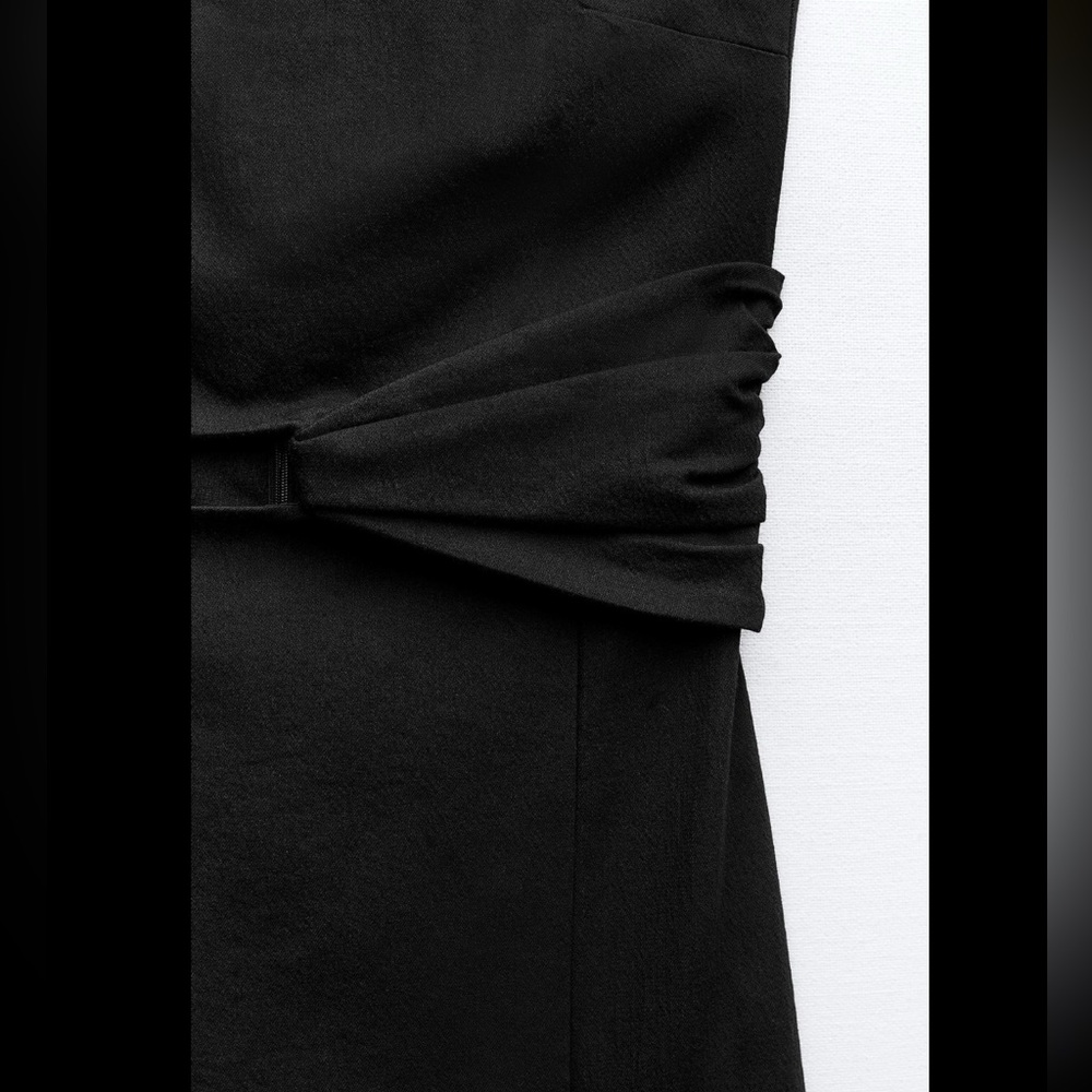 STRAPLESS MIDI DRESS - Picture 5 of 5